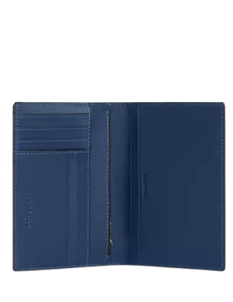 Coach Passport Card Case With Whipstitch
