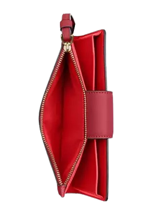 Coach Phone Wallet In Signature Canvas