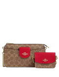 Coach Poppy Crossbody Bag In Signature Canvas