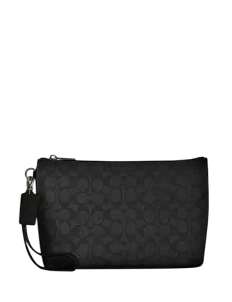 Coach Pouch In Signature Canvas