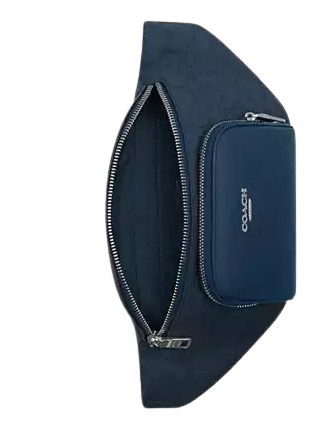 Coach Racer Belt Bag In Signature Jacquard