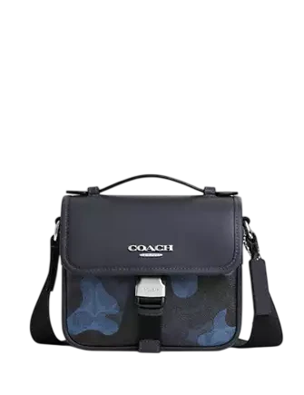 Coach Racer Crossbody Bag In Signature Camo Print