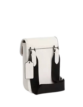 Coach Racer Phone Crossbody In Smooth Leather
