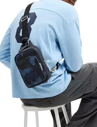 Coach Racer Sling Pack In Signature Camo Print