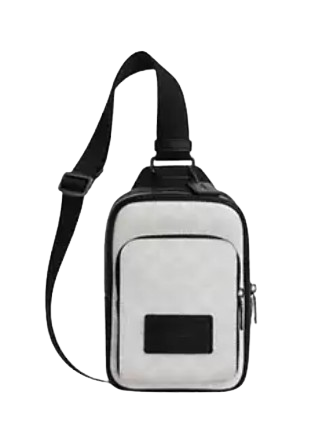 Coach Racer Sling Pack In Signature Canvas