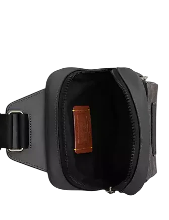 Coach Racer Sling Pack In Signature Canvas