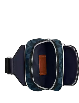 Coach Racer Sling Pack In Signature Canvas
