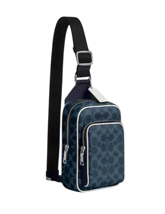 Coach Racer Sling Pack In Signature Canvas