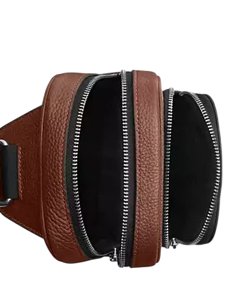 Coach Racer Sling Pack In Signature Leather