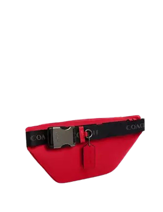 Coach Racer Small Belt Bag In Maxi Signature Canvas