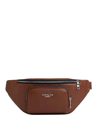 Coach Racer Small Belt Bag In Signature Leather