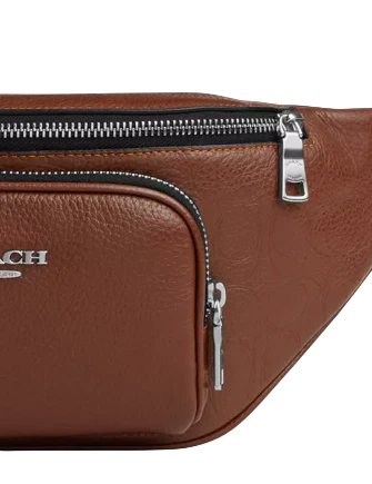Coach Racer Small Belt Bag In Signature Leather