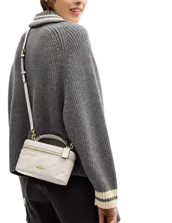 Coach Rainer Crossbody Bag 18 With Quilting