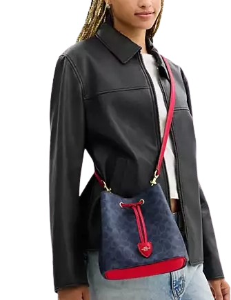 Coach Rowan Bucket Bag In Signature Canvas
