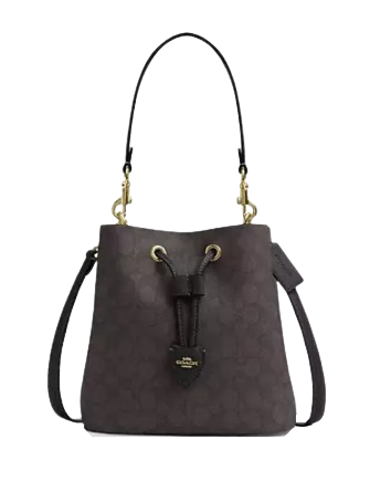 Coach Rowan Bucket Bag In Signature Canvas