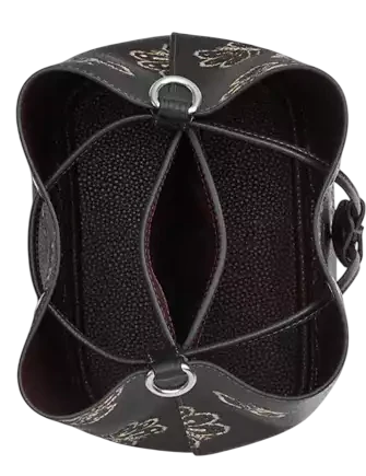 Coach Rowan Bucket Bag With Butterfly Print