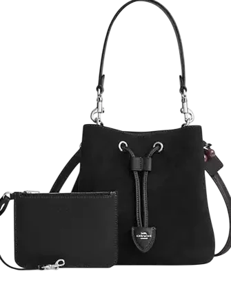 Coach Rowan Bucket Bag With Cherry Charm