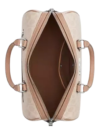 Coach Rowan Large Satchel Bag In Signature Canvas