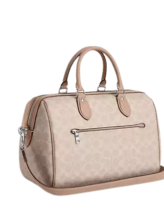 Coach Rowan Large Satchel Bag In Signature Canvas