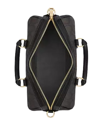 Coach Rowan Long Satchel Bag In Signature Canvas