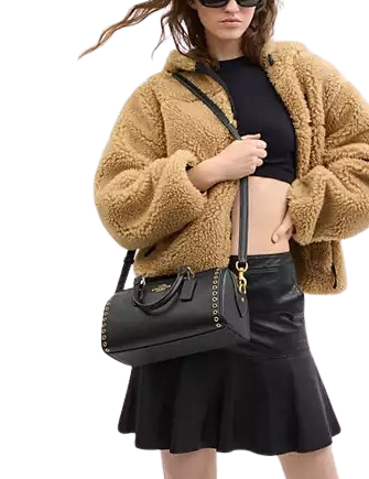 Coach Rowan Long Satchel Bag With Grommets
