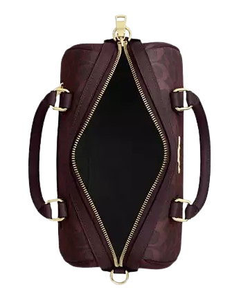 Coach Rowan Satchel Bag In Signature Canvas