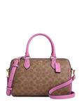 Coach Rowan Satchel Bag In Signature Canvas