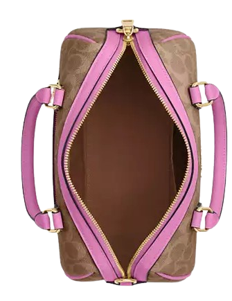 Coach Rowan Satchel Bag In Signature Canvas