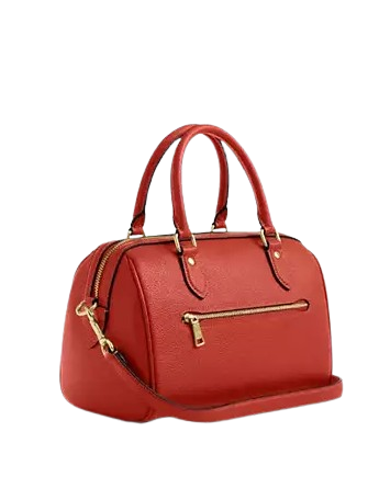 Coach Rowan Satchel Bag With Charms