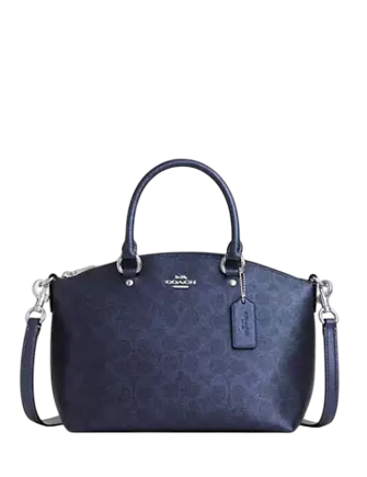 Coach Sadie Satchel Bag In Signature Canvas