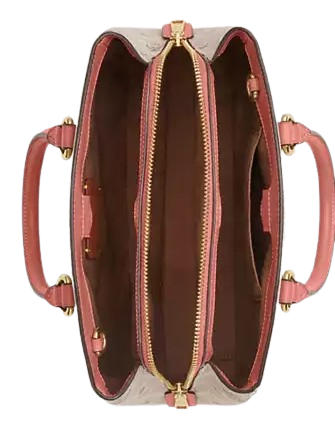 Coach Savannah Small Carryall Bag In Signature Canvas With Floral Print
