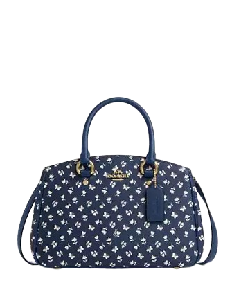 Coach Savannah Small Carryall Bag With Floral Print