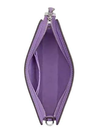 Coach Slim Crossbody Bag In Signature Canvas