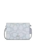Coach Slim Crossbody Bag In Sketch Signature Canvas