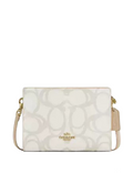 Coach Slim Crossbody Bag In Sketch Signature Canvas