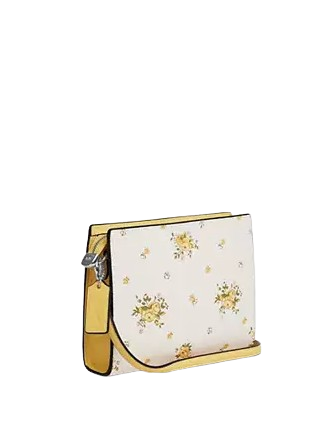 Coach Slim Crossbody Bag With Floral Print