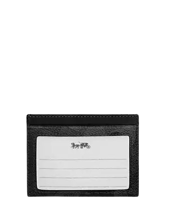 Coach Slim Id Card Case In Signature Camo Print