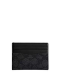 Coach Slim Id Card Case In Signature Canvas