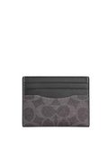 Coach Slim Id Card Case In Signature Canvas