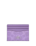 Coach Slim Id Card Case In Signature Canvas