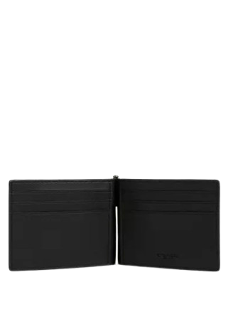 Coach Slim Money Clip Billfold Wallet In Signature Canvas