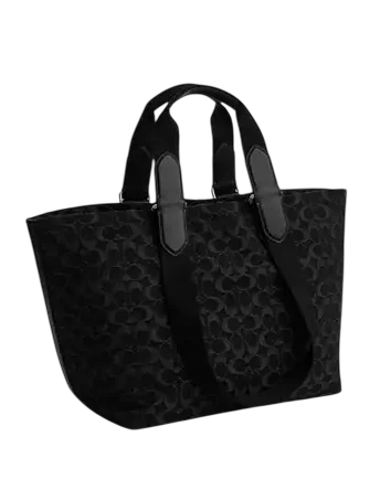 Coach Small Tour Tote Bag In Signature Denim