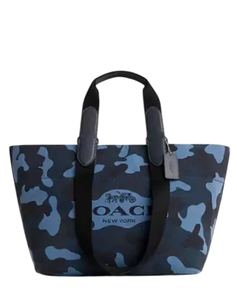 Coach Small Tour Tote Bag With Camo Print