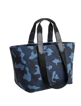 Coach Small Tour Tote Bag With Camo Print