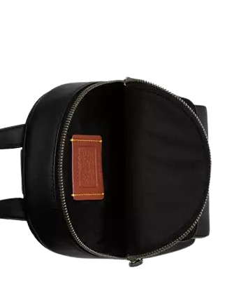Coach Small Turnlock Sling Pack In Signature Canvas