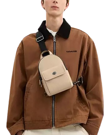 Coach Small Turnlock Sling Pack