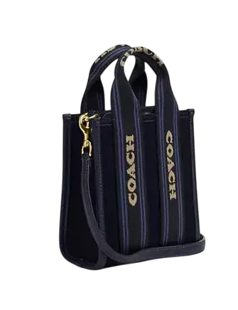 Coach Smith Mini Tote Bag In Regenerative Cotton
