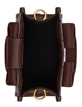 Coach Smith Mini Tote Bag In Signature Jacquard
