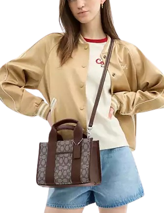 Coach Smith Tote Bag 24 In Signature Jacquard