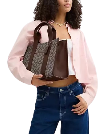 Coach Smith Tote Bag In Signature Jacquard
